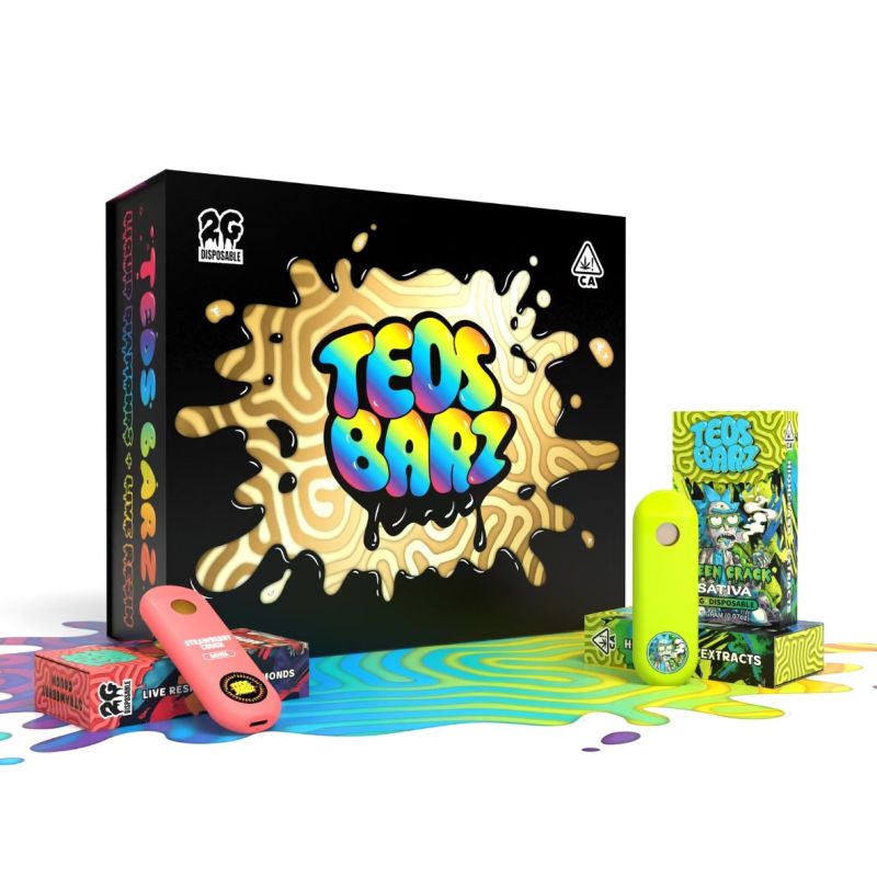 Teds Barz 1g & 2g Empty All-in-One Vape